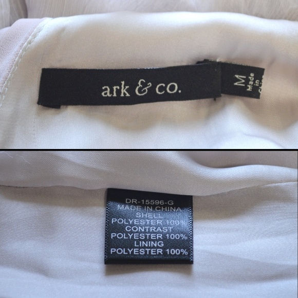 Ark & Co Feathered Style Gray Dress - Picture 8 of 8